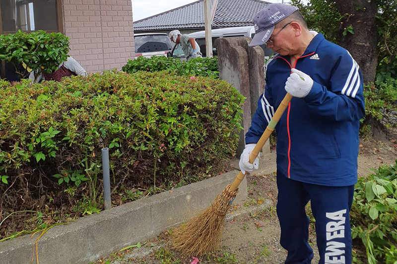 地域の清掃活動